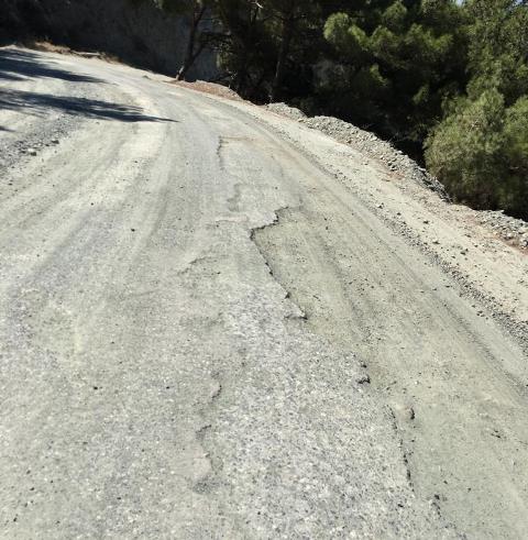 Kozaklı yolu çile dolu