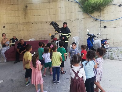 Miniklere ‘İtfaiye Haftası’nda bilgilendirme