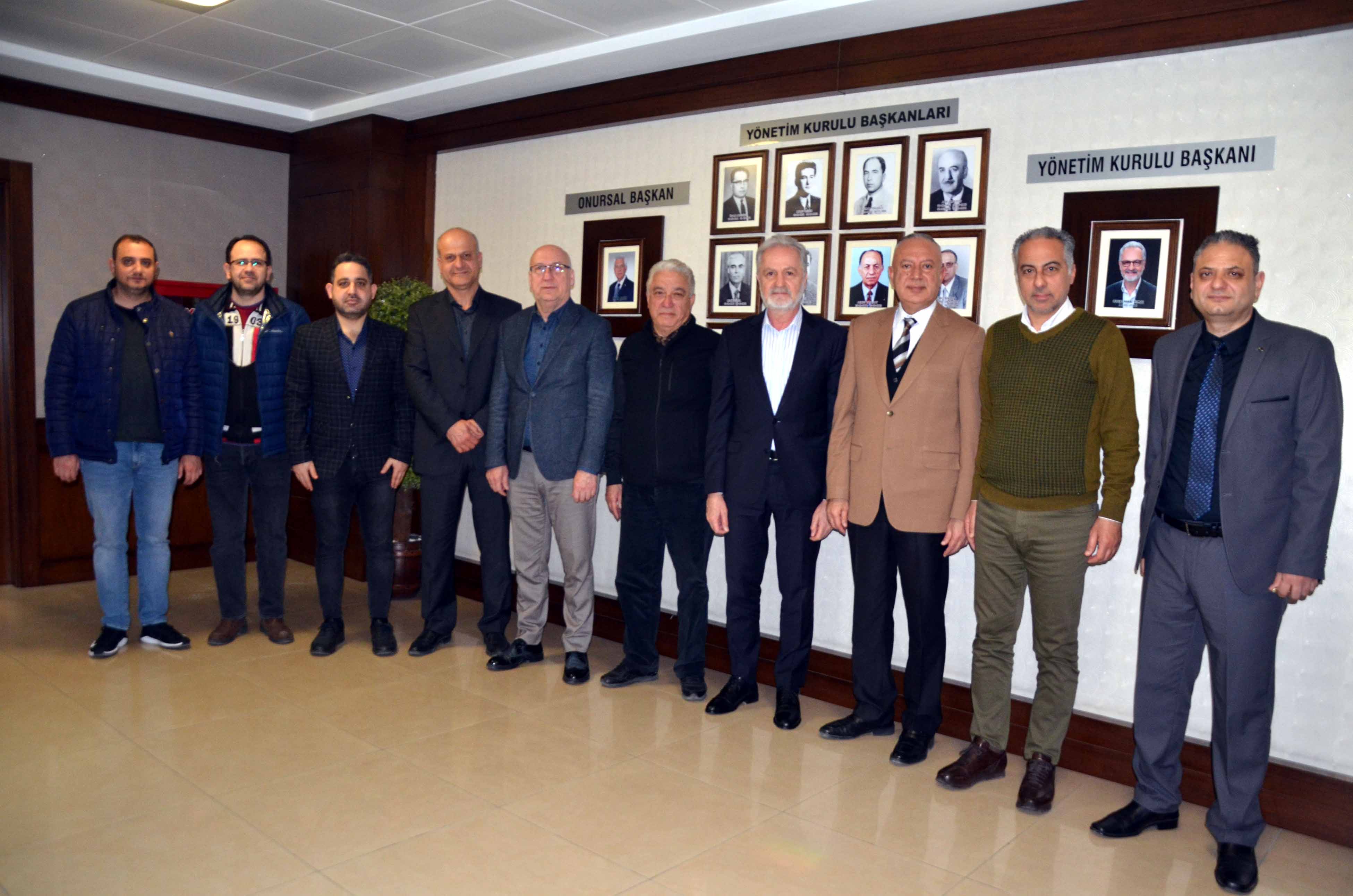 Eczane Teknisyenleri Derneğinden İTSO ya nezaket ziyareti