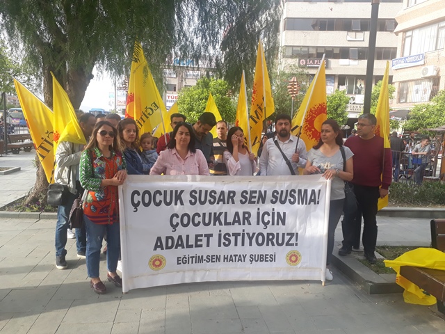 Çocuklar için adalet istiyoruz