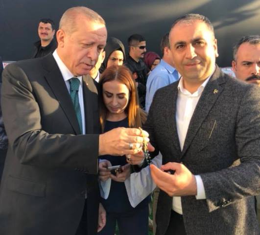 Erdoğandan MHP il başkanı Kaşıkçıya anlamlı jest