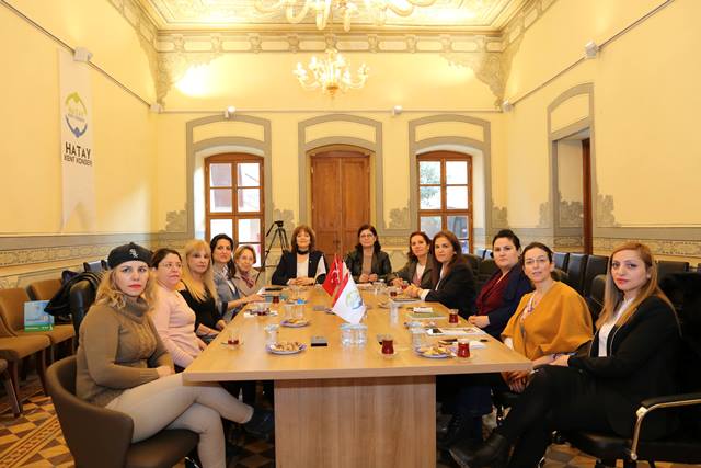 Hatay kent konseyi kadın dernekleriyle bir araya geldi