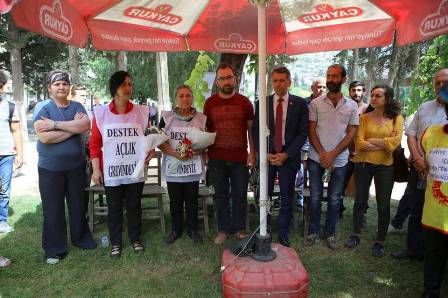 Gezi Annelerinden Gülmen ve Akçaya destek