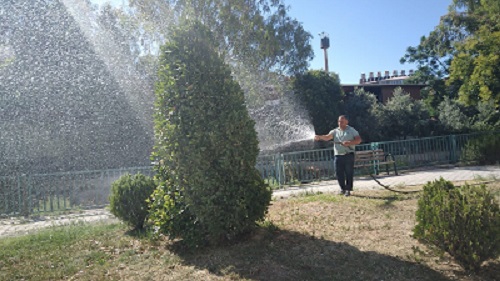 Antakya da park ve yeşil alanlar yenileniyor