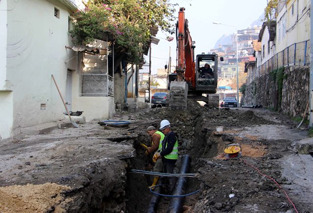 İçme suyu ikmal inşaatında çalışmalar hızlandırıldı