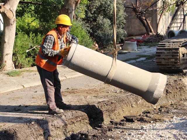 Arsuza 163 kilometre kanalizasyon döşenecek