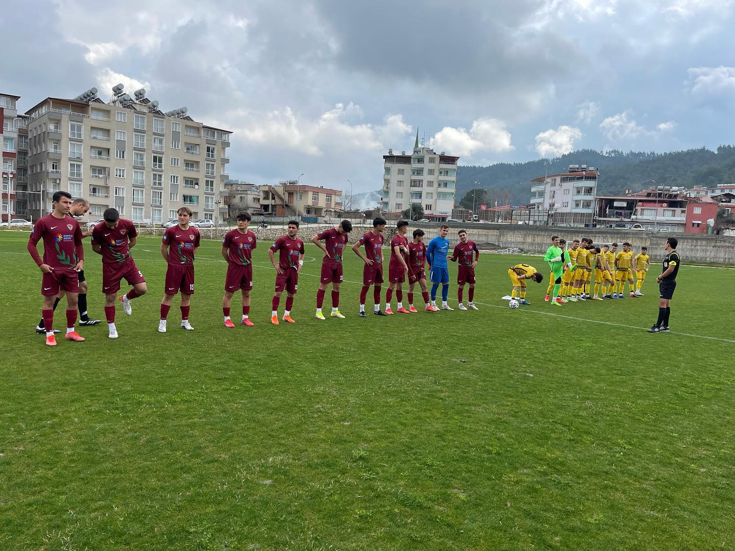 U-16 ve U-17 Hatayspor-Kayserispor maçları Altınözünde