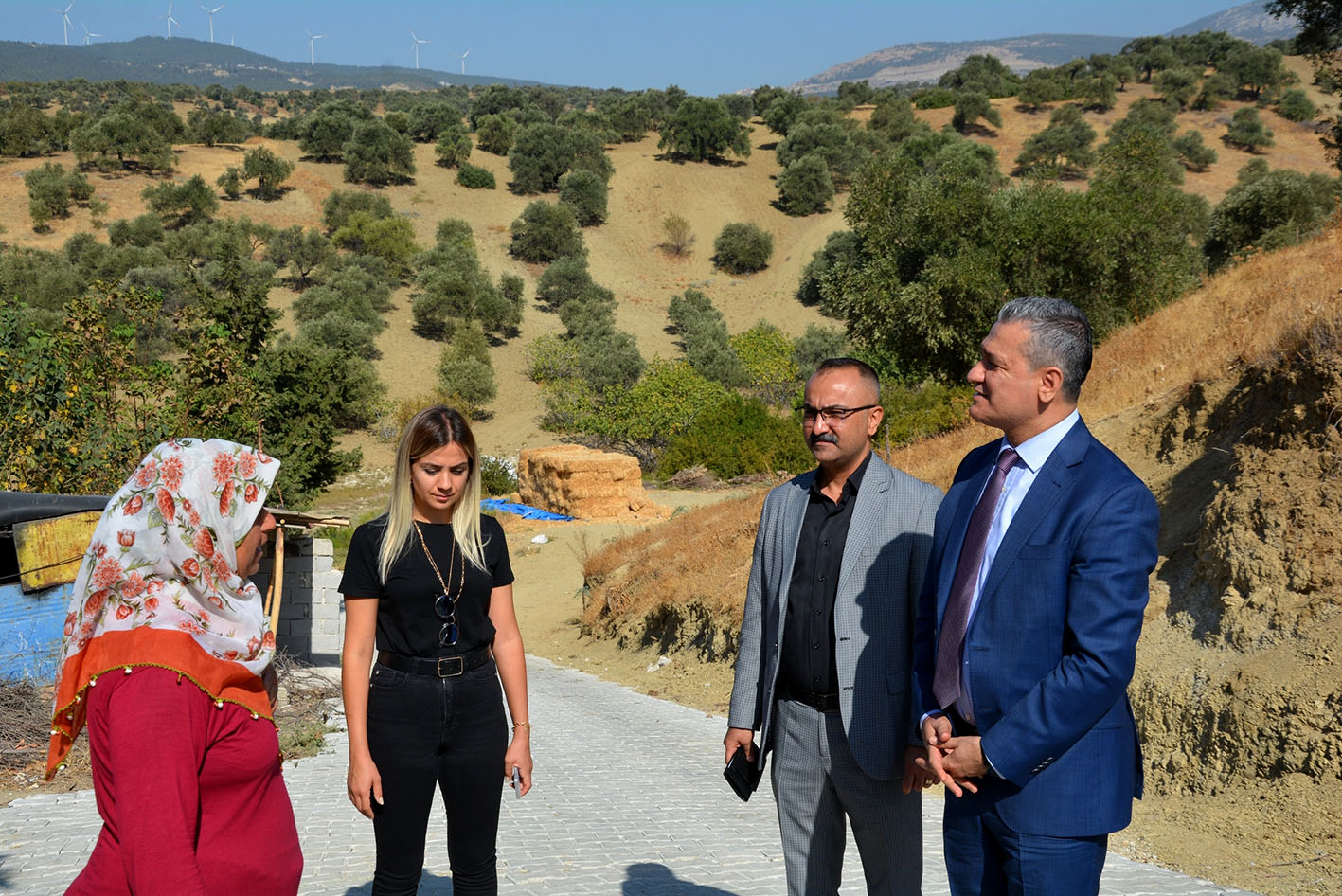 Talep edilen hizmetleri yerinde inceledi