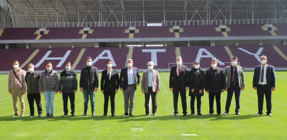 Atakaş Hatayspor yarın yeni stadını devralıyor