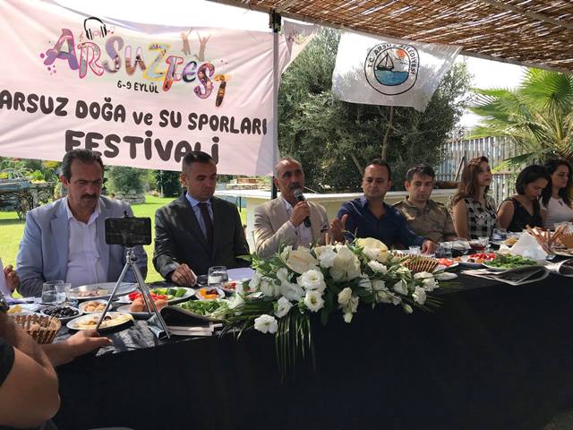 Arsuz festivale hazır