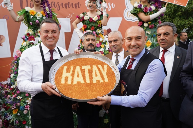 İzmir da GASTROFEST Hatay amacına ulaştı