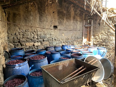 Samandağ'da 3 bin 300 litre sahte içki ele geçirildi