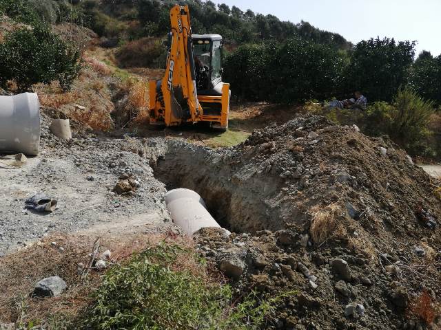 Yeşilköy Mahallesine yağmursuyu hattı