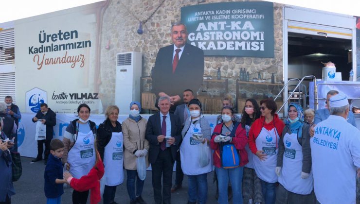 Antakya Belediyesi standı ve workshop etkinlikleri yoğun ilgi gördü