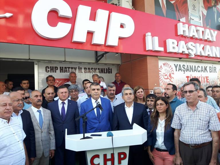 CHP İl örgütü tek ses olup saldırıyı kınadı