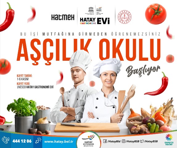 Aşçılık Okulu başlıyor