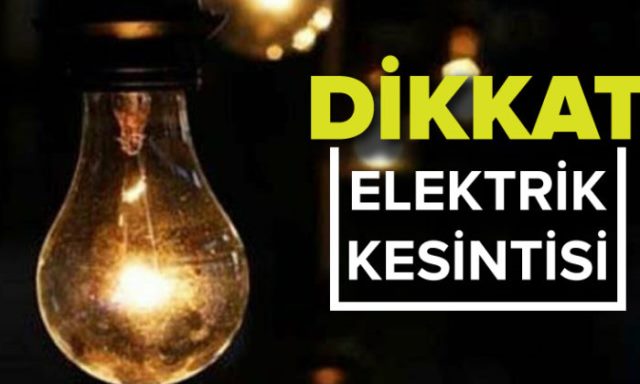 Antakya ve Defne de elektrik kesintisi