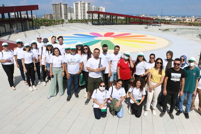 EXPO gönüllüleri İskenderun Arsuz alanını ziyaret etti