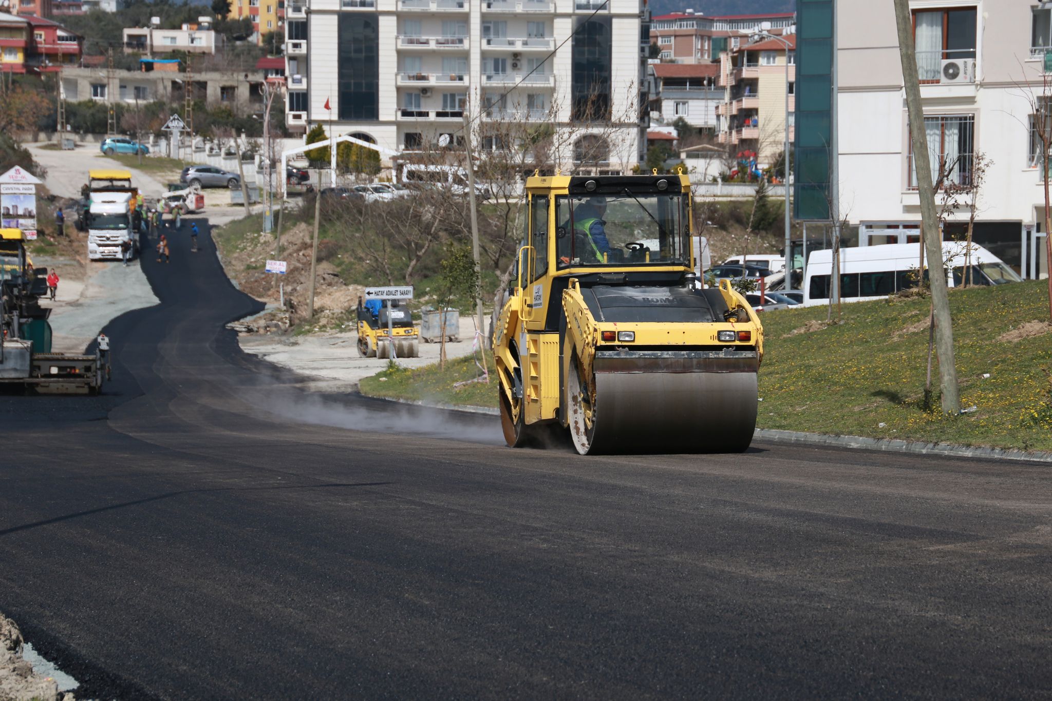 Saraycık Mahallesi asfaltlanıyor