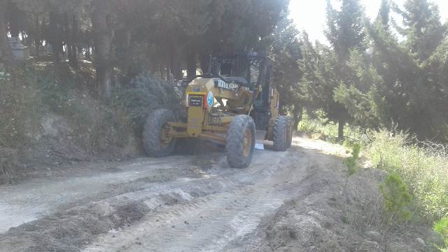 Antakya belediyesi fen işleri çalışmaları aralıksız sürüyor