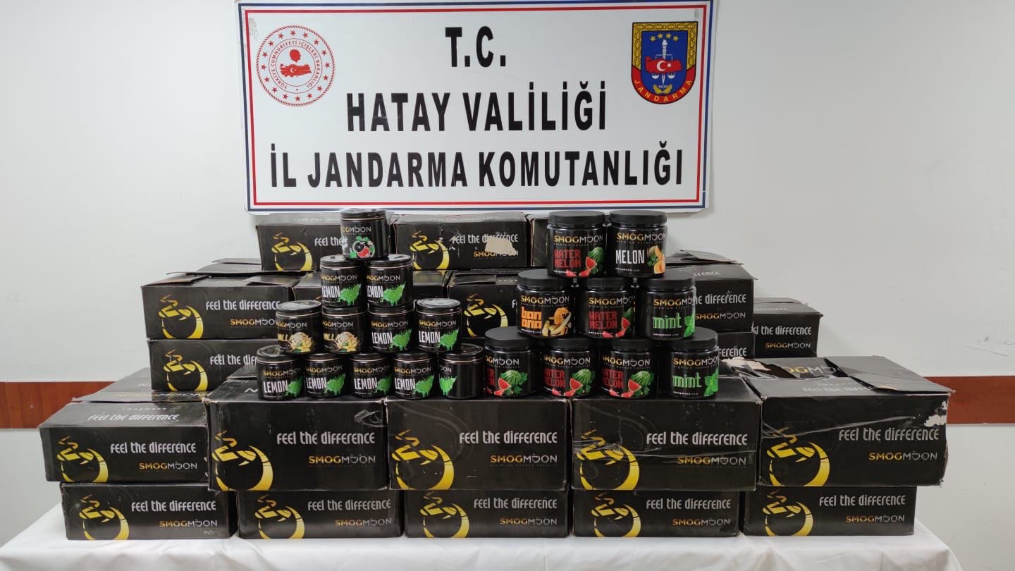 Narlıca da 258 kilogram kaçak nargile tütünü ele geçirildi