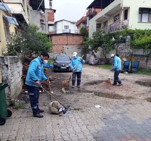 Demirköprü ve Günyazı da temizlik çalışması