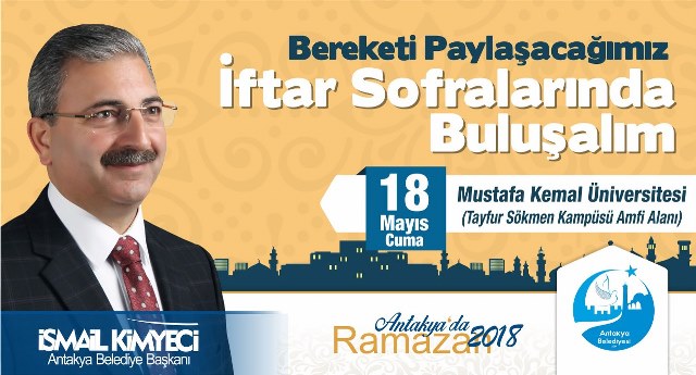 Her akşam bir mahallede iftar sofrası kuruluyor