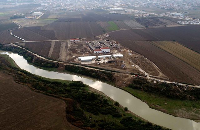 Arıtma tesisi inşaatının yüzde sekseni tamamlandı