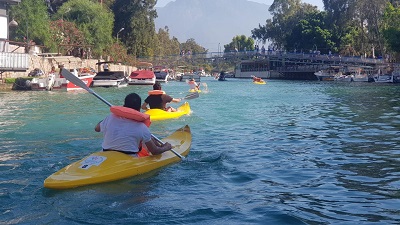 Arsuz Nehri’nde 3. kez ‘Kano Yarışları’ düzenlendi