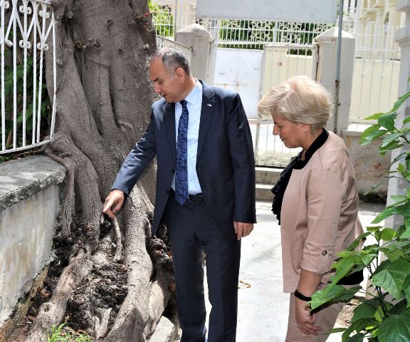 Kaymakamdan kamu kurumlarına teftiş