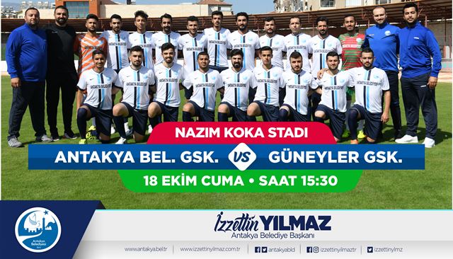 Antakya Belediyespor ilk maçına çıkıyor