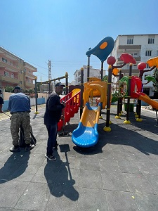 Antakya Belediyesi parkları yeniliyor