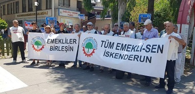 Zamlara TÜM Emekli-Sen şubesinden tepki