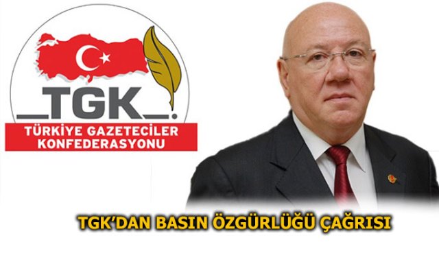 TGK dan basın özgürlüğü çağrısı