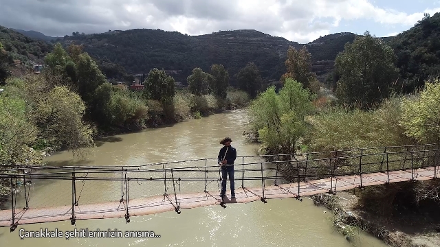 Çanakkale Zaferi anısına duygu yüklü klip