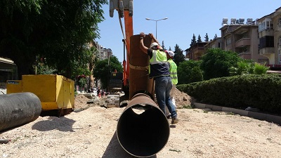 Antakya Merkez İçme suyu ikmal inşaatının yüzde 95’i tamamlandı