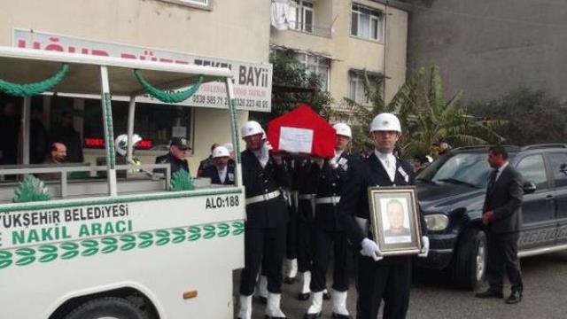 Mustafa Ateş için emniyette tören düzenlendi