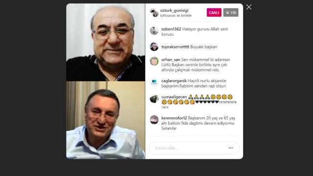 Başkan Savaş Mithat Öztürk’ün canlı yayın konuğu oldu