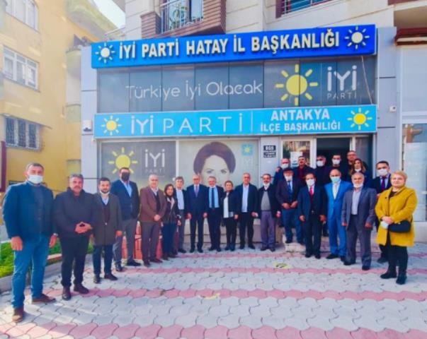 ATSO Birlik ve Beraberlik Hareketi Grubundan İYİ Partiyi ziyaret