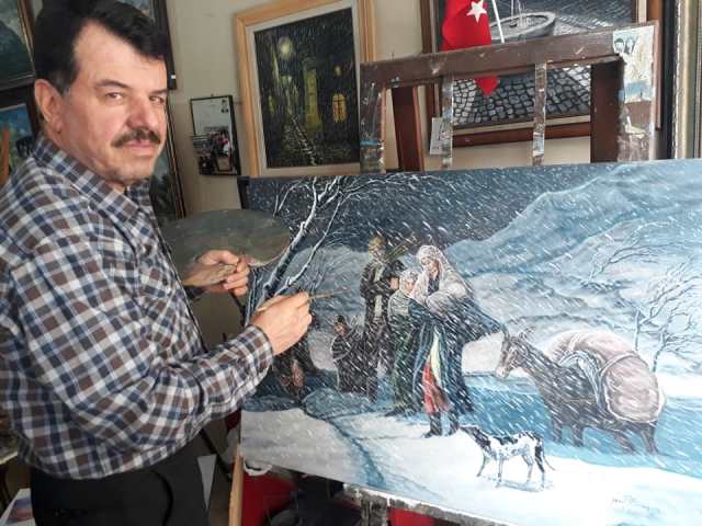 Ressam Yusuf Altunay Yalova da sergi açıyor