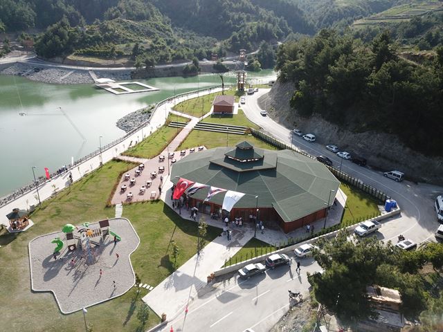 Karlısu Göleti ve Macera Parkı Hatay halkının hizmetinde