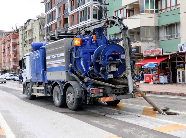 HATSU dan şiddetli yağışa anında müdahale