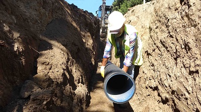 Arsuz’da yeni devlet hastanesinin altyapısı inşa ediliyor