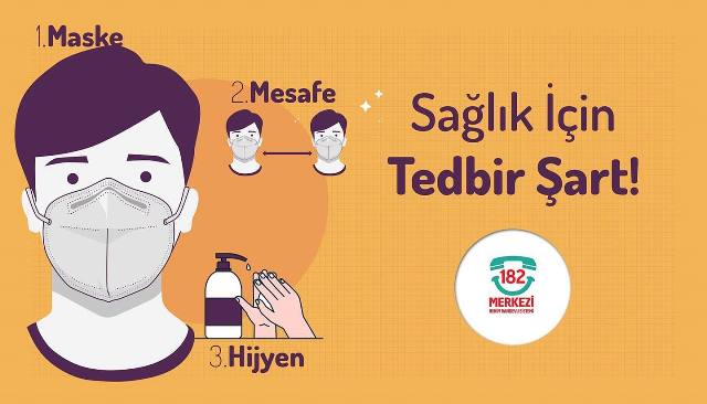 Sağlık için tedbir şart