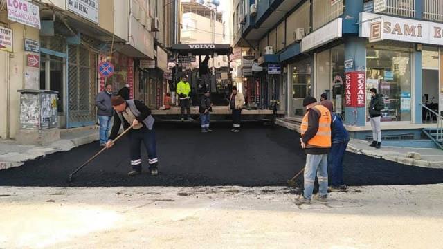 HBB Beton asfalt çalışmalarına devam ediyor