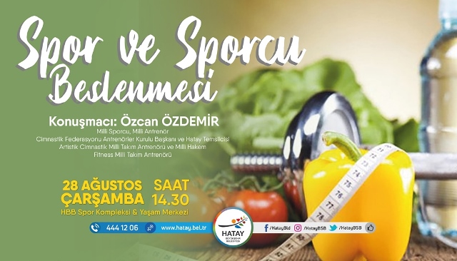 Büyükşehir Belediyesinden spor ve sporcu beslenmesi semineri