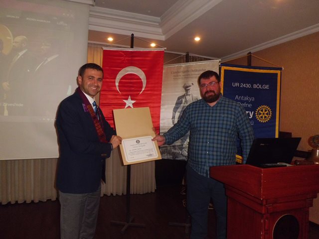 Cedataş Antakya Defne Rotaryin konuğu oldu