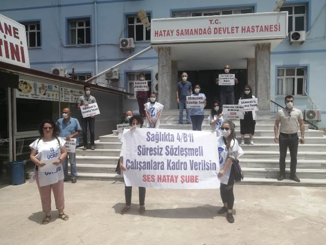 Hizmet emekçileri hemen şimdi 4A kadrosuna geçirilmeli