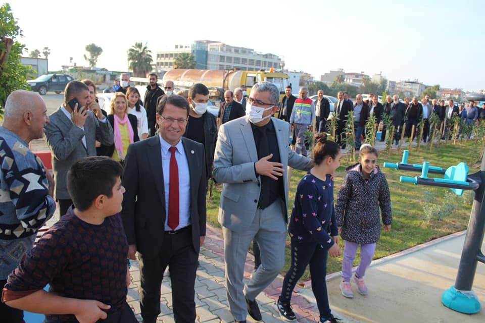 Samandağ da her mahalleye en az bir park kazandırma sözü