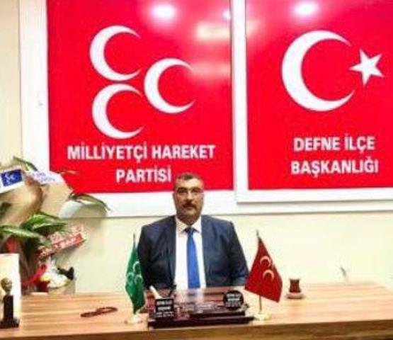 MHP Defne İlçe Başkanı Ferit Kaplandan Bayram mesajı